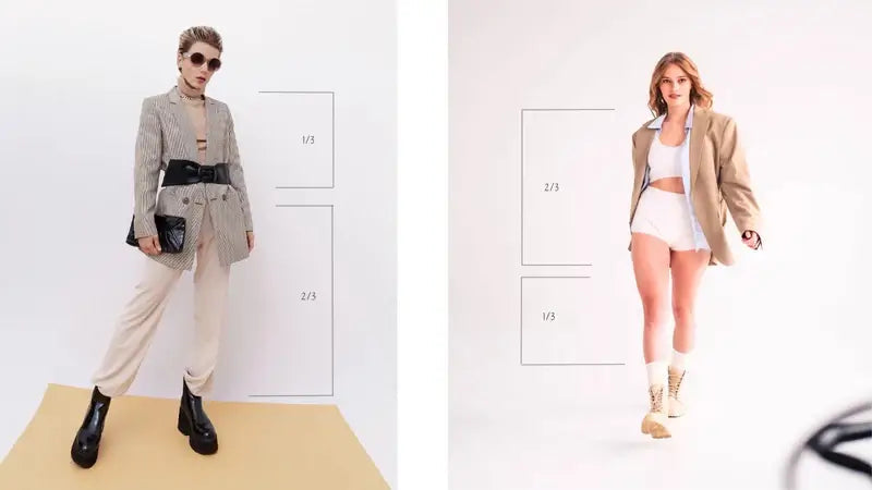 La règle des tiers en mode