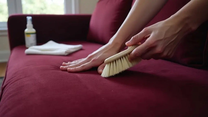 Comment nettoyer tissu velours des canapés en velours ?