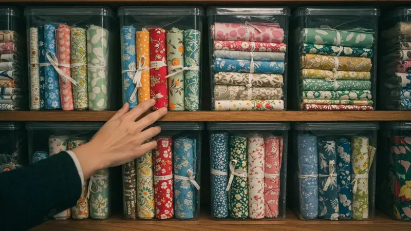 Comment ranger ses tissus patchwork