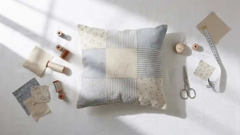 Comment faire un coussin avec des chutes de tissu