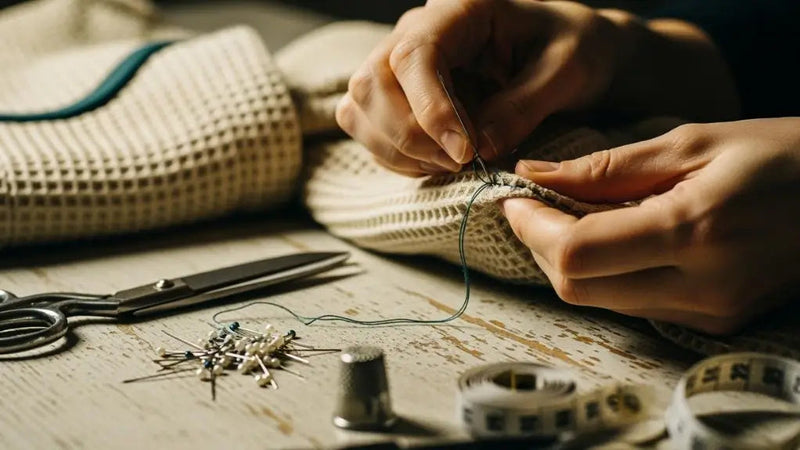 Comment coudre un tissu gaufré pour un rendu fluide et élégant