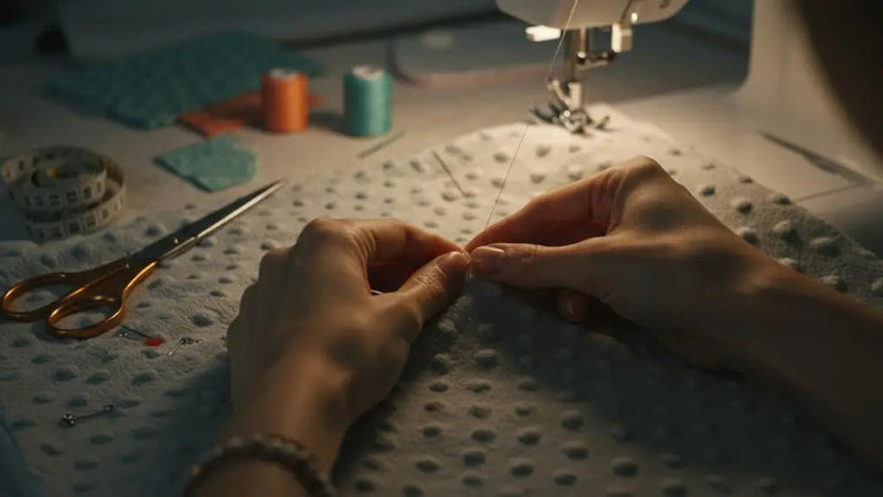 Comment coudre du tissu minky : astuces et réglages indispensables