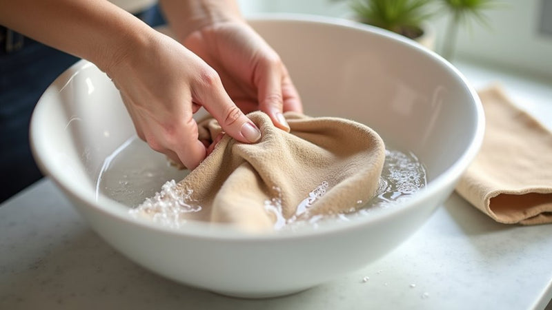 Comment laver un tissu suédine