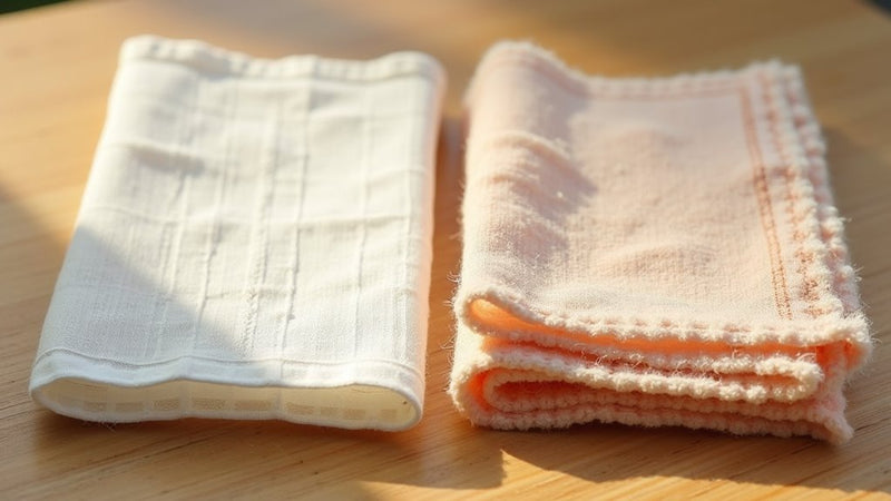 Gaze de coton ou flanelle