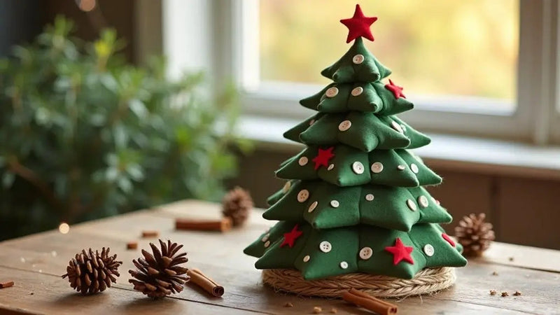 Déco de Noël en tissu à faire soi-même
