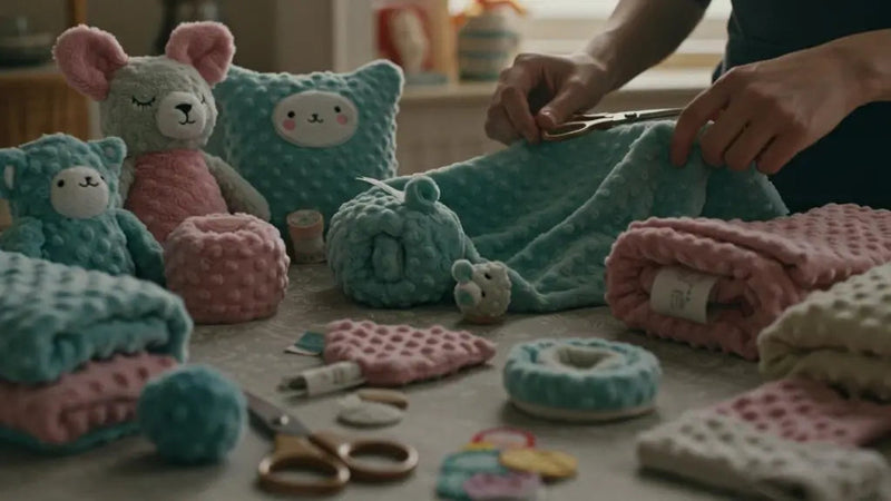 Que faire avec du tissu minky