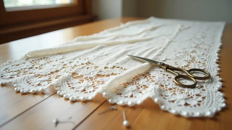 Comment coudre de la dentelle : guide pas à pas pour débutants