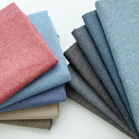 Tissu chambray 100 % coton au mètre