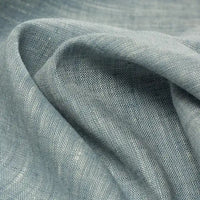 Tissu chambray 100 % lin teint au mètre