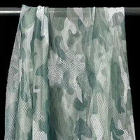 Tissu filet camouflage coloré au mètre