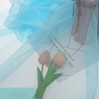 Tissu tulle uni en polyester au mètre
