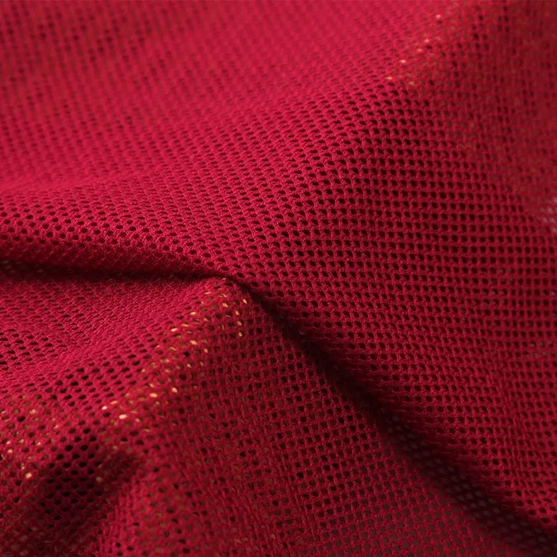 Tissu mesh polyester uni au mètre
