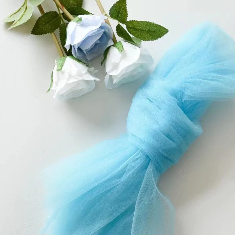 Tissu en tulle fin au mètre