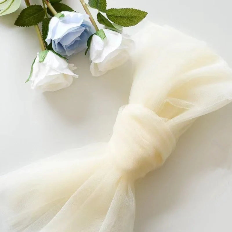 Tissu en tulle fin au mètre