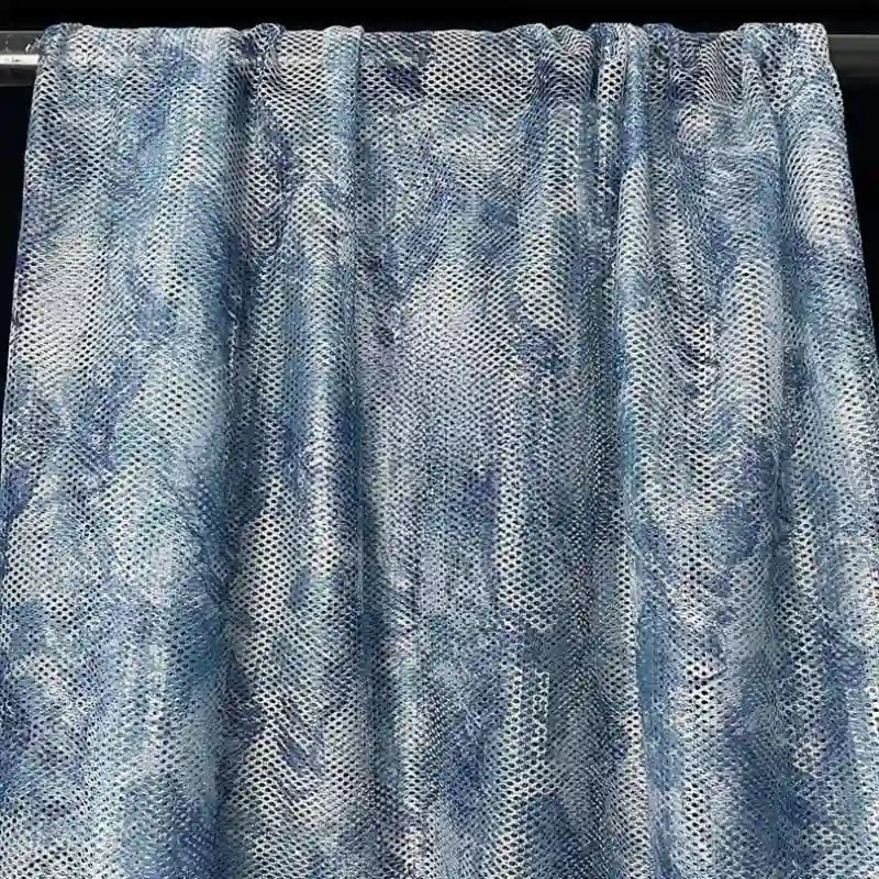 Tissu filet camouflage coloré au mètre