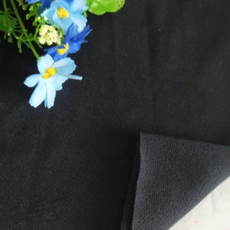 Maille côtelée fine 1x1 en coton au mètre