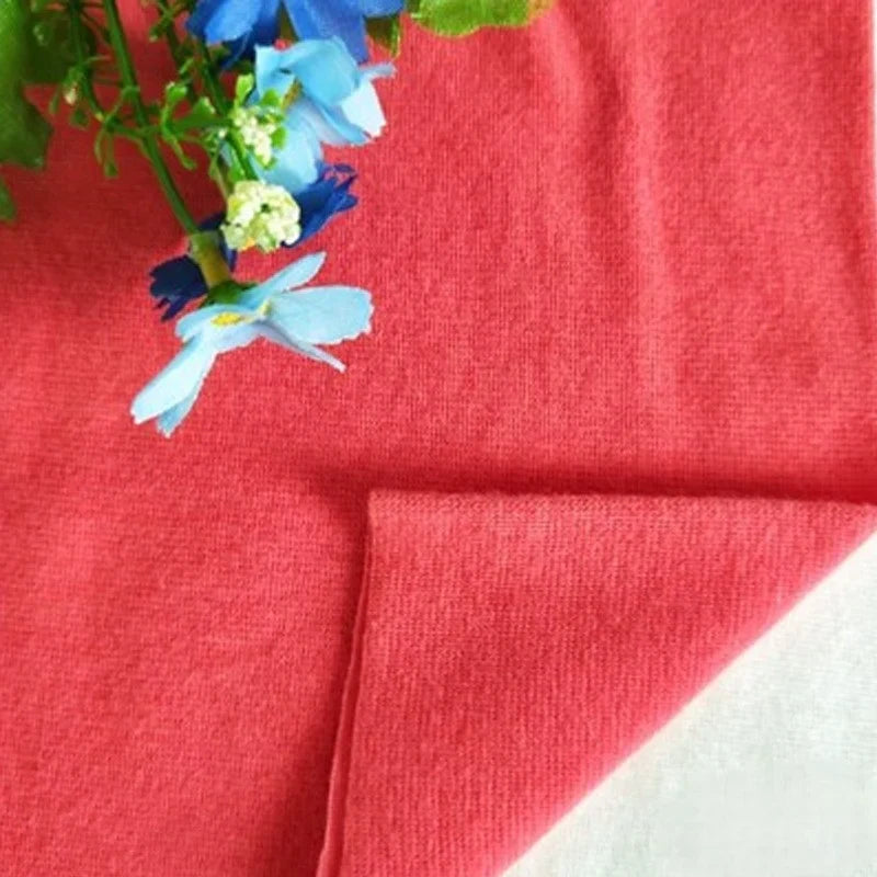 Maille côtelée fine 1x1 en coton au mètre