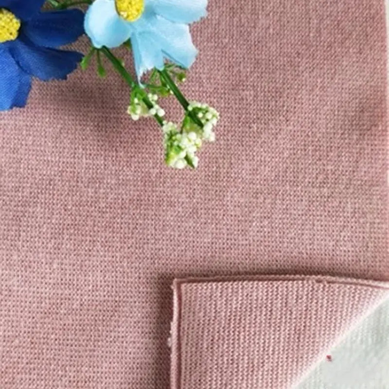 Maille côtelée fine 1x1 en coton au mètre