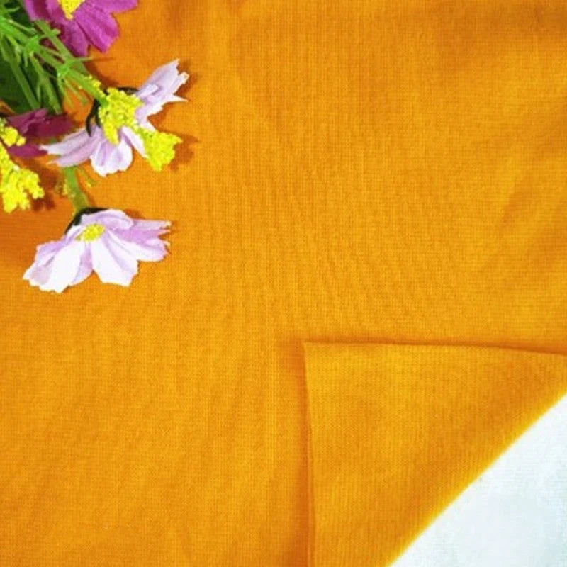 Maille côtelée fine 1x1 en coton au mètre