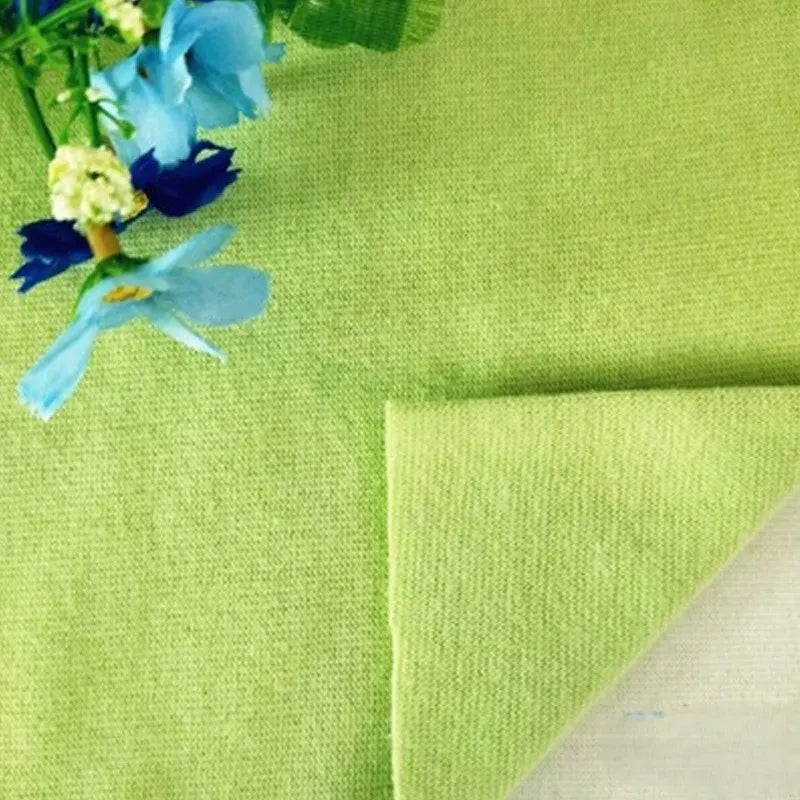 Maille côtelée fine 1x1 en coton au mètre