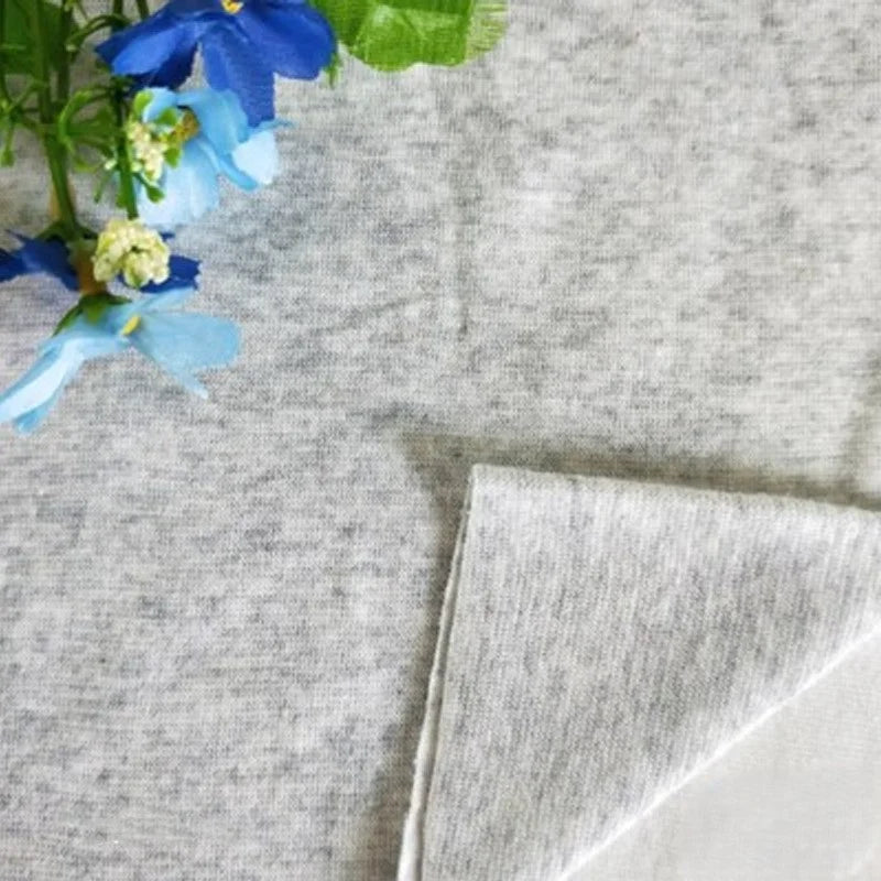 Maille côtelée fine 1x1 en coton au mètre