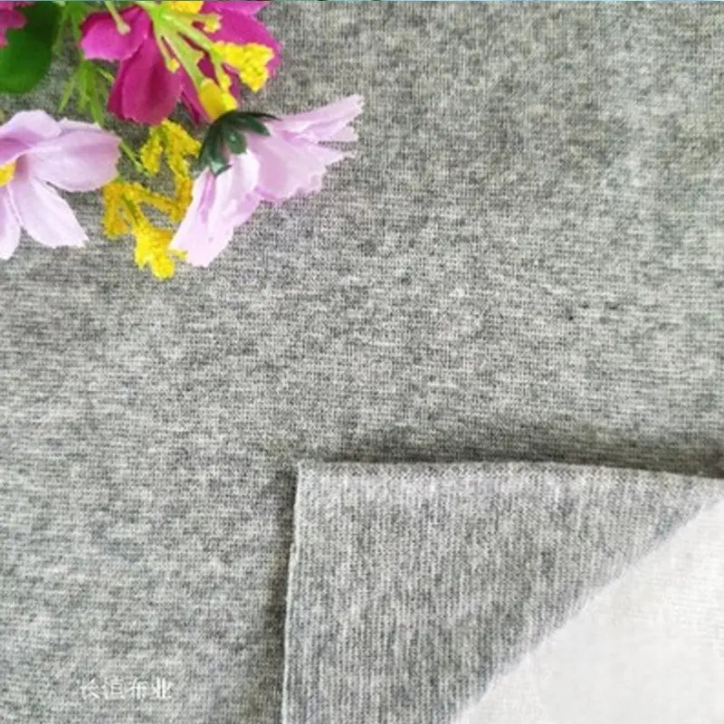 Maille côtelée fine 1x1 en coton au mètre