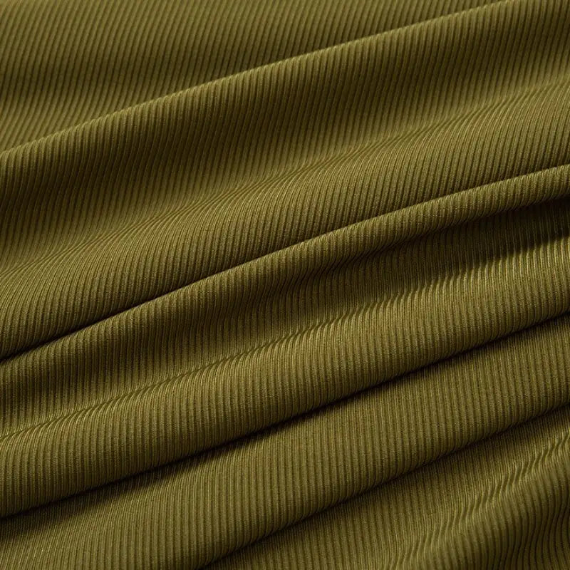 Tissu côtelé fin extensible 2x2 au mètre