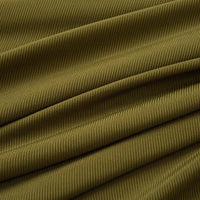 Tissu côtelé fin extensible 2x2 au mètre