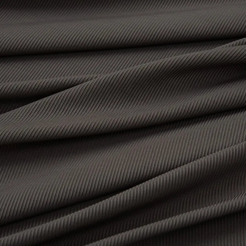 Tissu côtelé fin extensible 2x2 au mètre