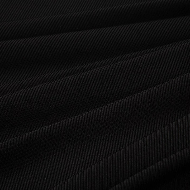 Tissu côtelé fin extensible 2x2 au mètre