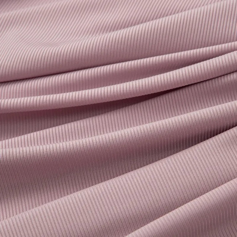 Tissu côtelé fin extensible 2x2 au mètre