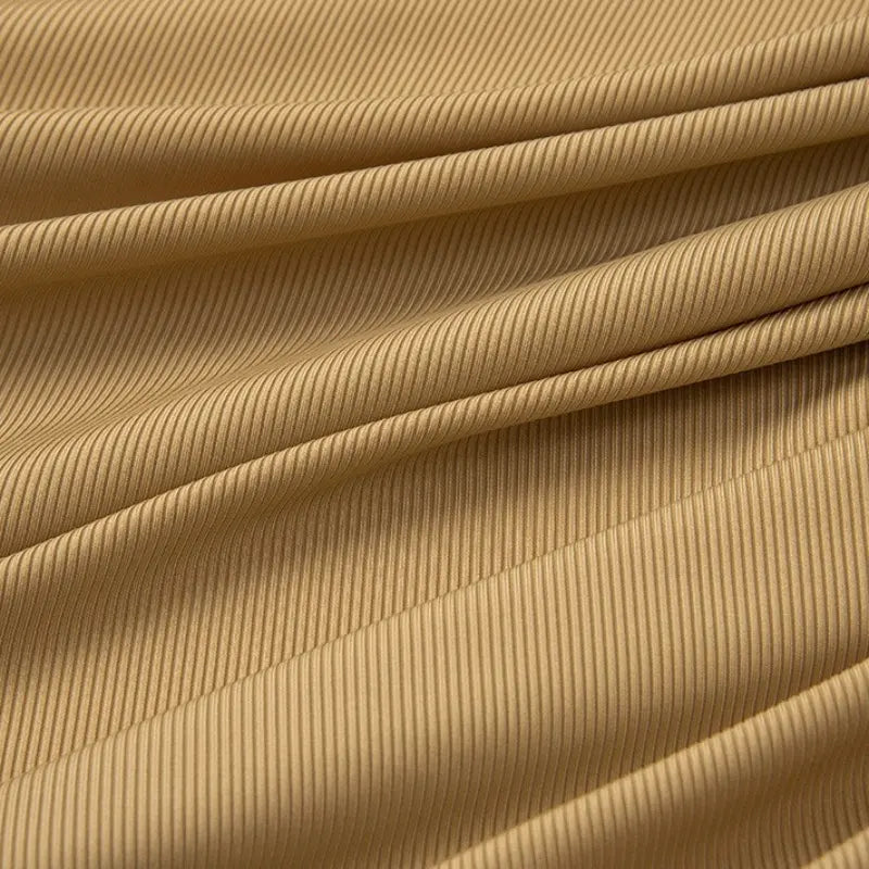 Tissu côtelé fin extensible 2x2 au mètre