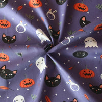 Tissu imprimé Halloween 100 % coton au mètre