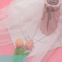 Tissu tulle uni en polyester au mètre