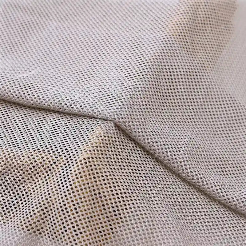 Tissu mesh polyester uni au mètre
