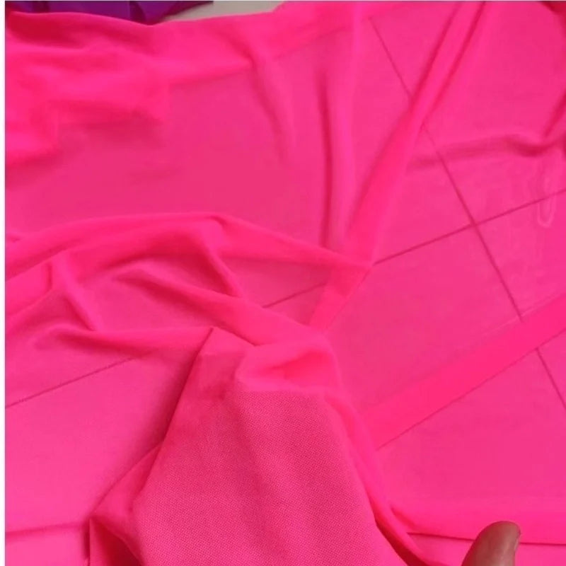 Tissu mesh extensible au mètre