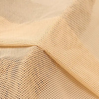 Tissu mesh polyester uni au mètre