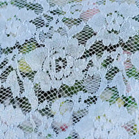 Tissu en dentelle fleurie au mètre
