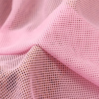Tissu mesh polyester uni au mètre
