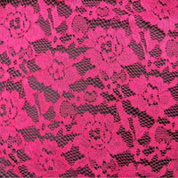 Tissu en dentelle fleurie au mètre