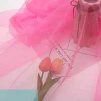 Tissu tulle uni en polyester au mètre