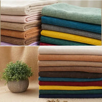 Tissu velours côtelé 8 côtes uni au mètre