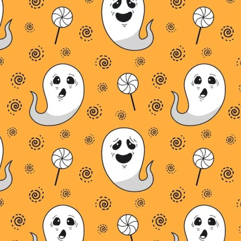 Tissu pour patchwork d'Halloween au mètre