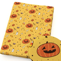 Tissu pour patchwork d'Halloween au mètre