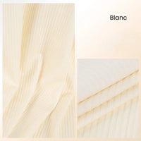 Tissu côtelé suédé au mètre : maille côtelée épaisse et extensible