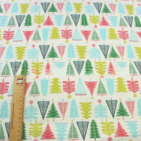 Tissu en coton imprimé à motifs de Noël au mètre