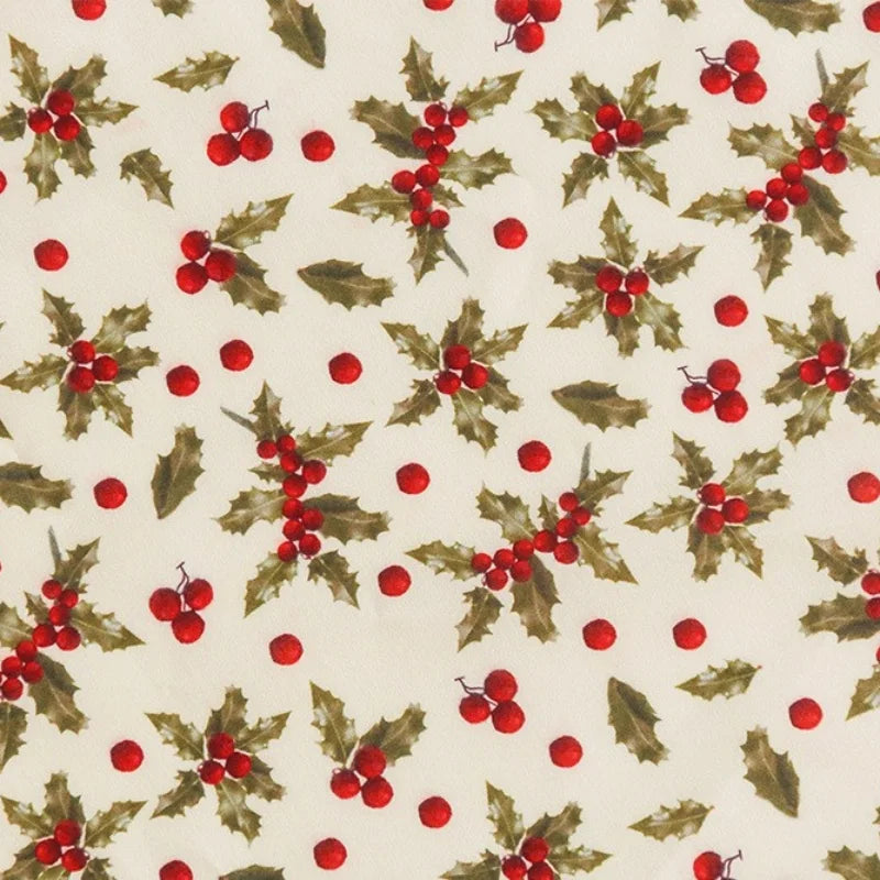 Tissu de Noël imprimé façon dessin animé au mètre