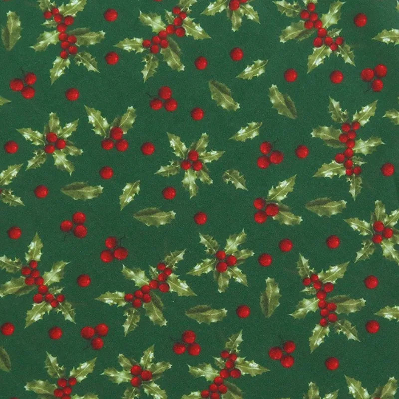 Tissu de Noël imprimé façon dessin animé au mètre