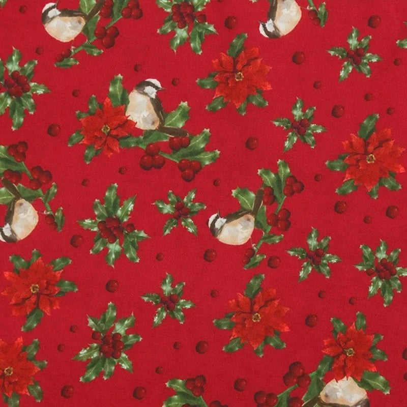 Tissu de Noël imprimé façon dessin animé au mètre