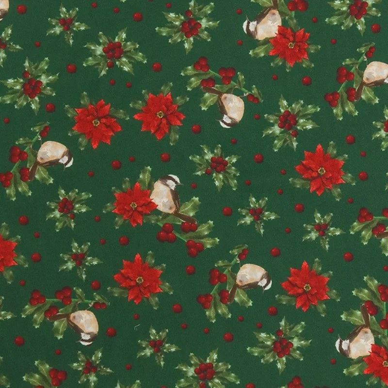 Tissu de Noël imprimé façon dessin animé au mètre